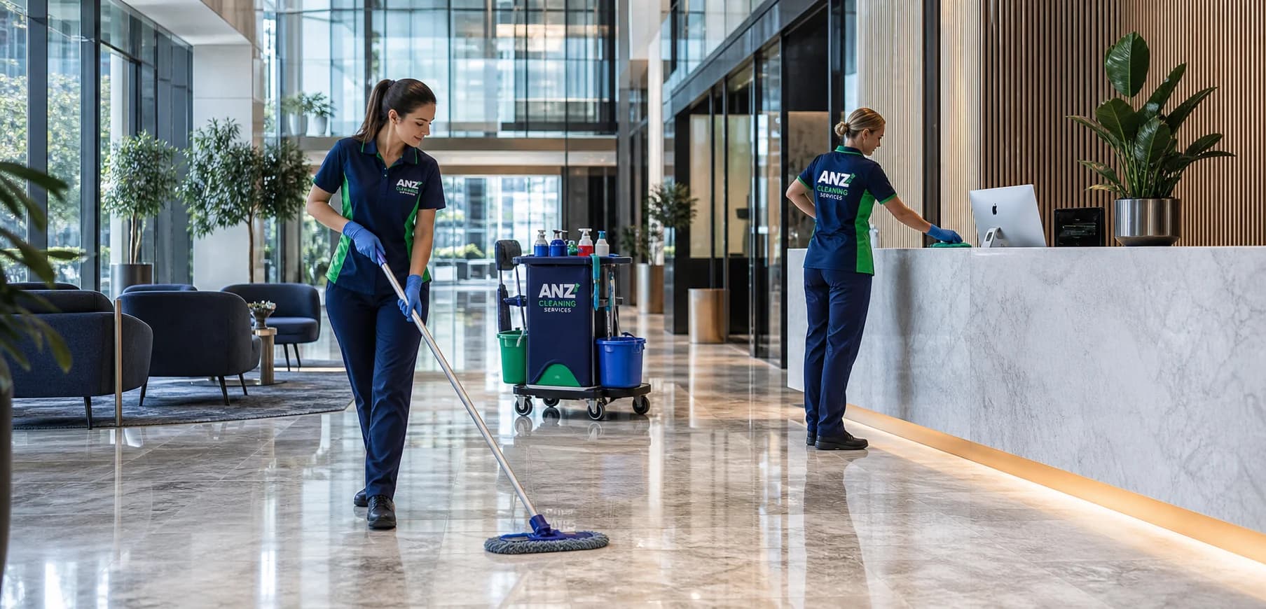 Commercial cleaning Castle Hill — professional office and business cleaning services by ANZ