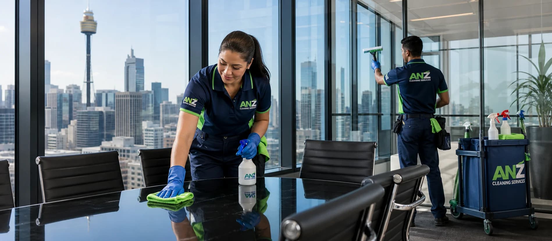 Eco-friendly commercial cleaning products Castle Hill — green cleaning solutions