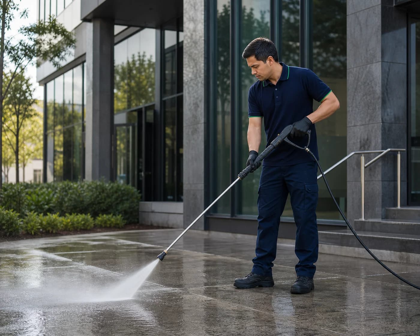 Eco-friendly building entry cleaning in Castle Hill — ANZ green cleaning