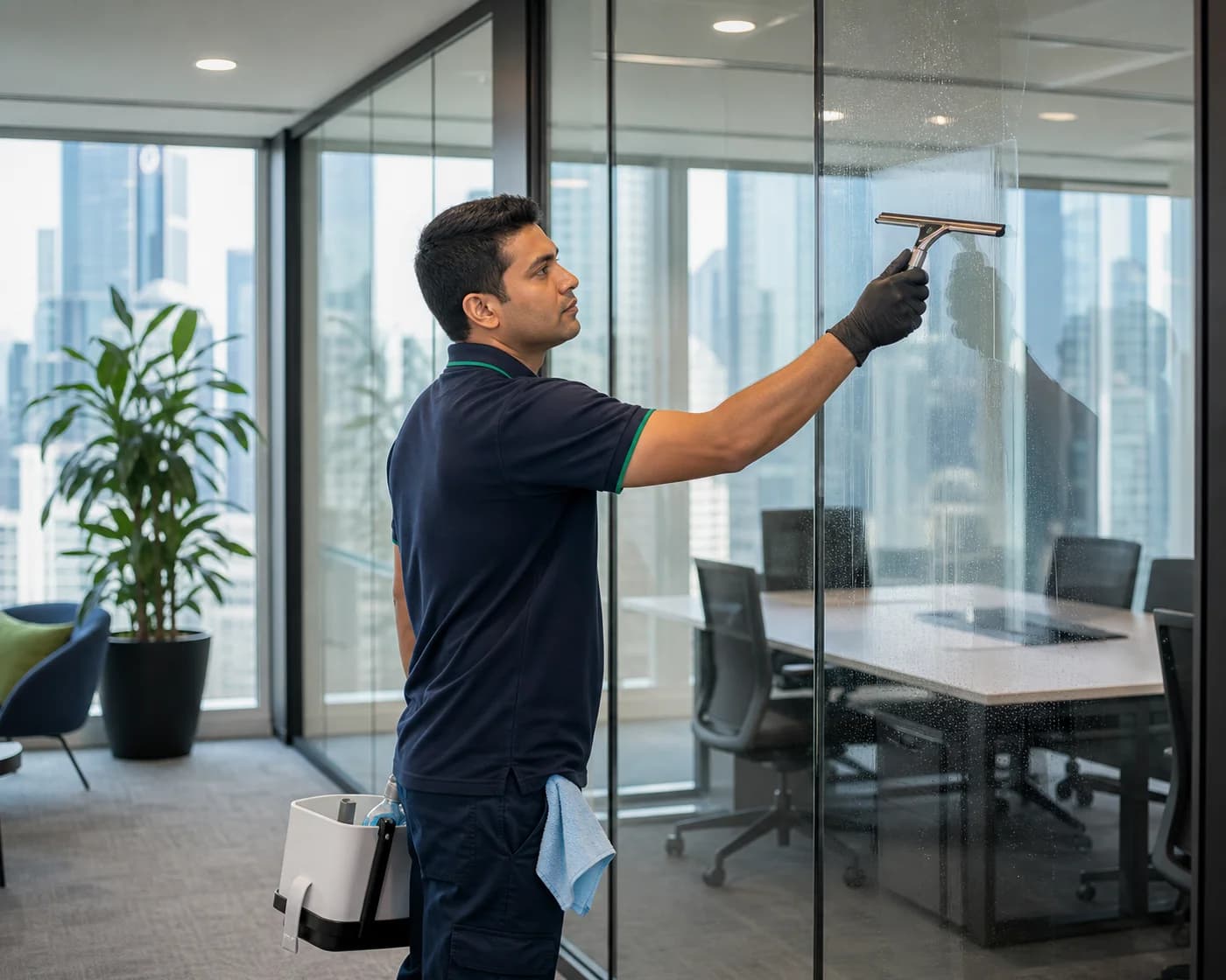 Eco glass cleaning Castle Hill — low-chemical window and facade cleaning