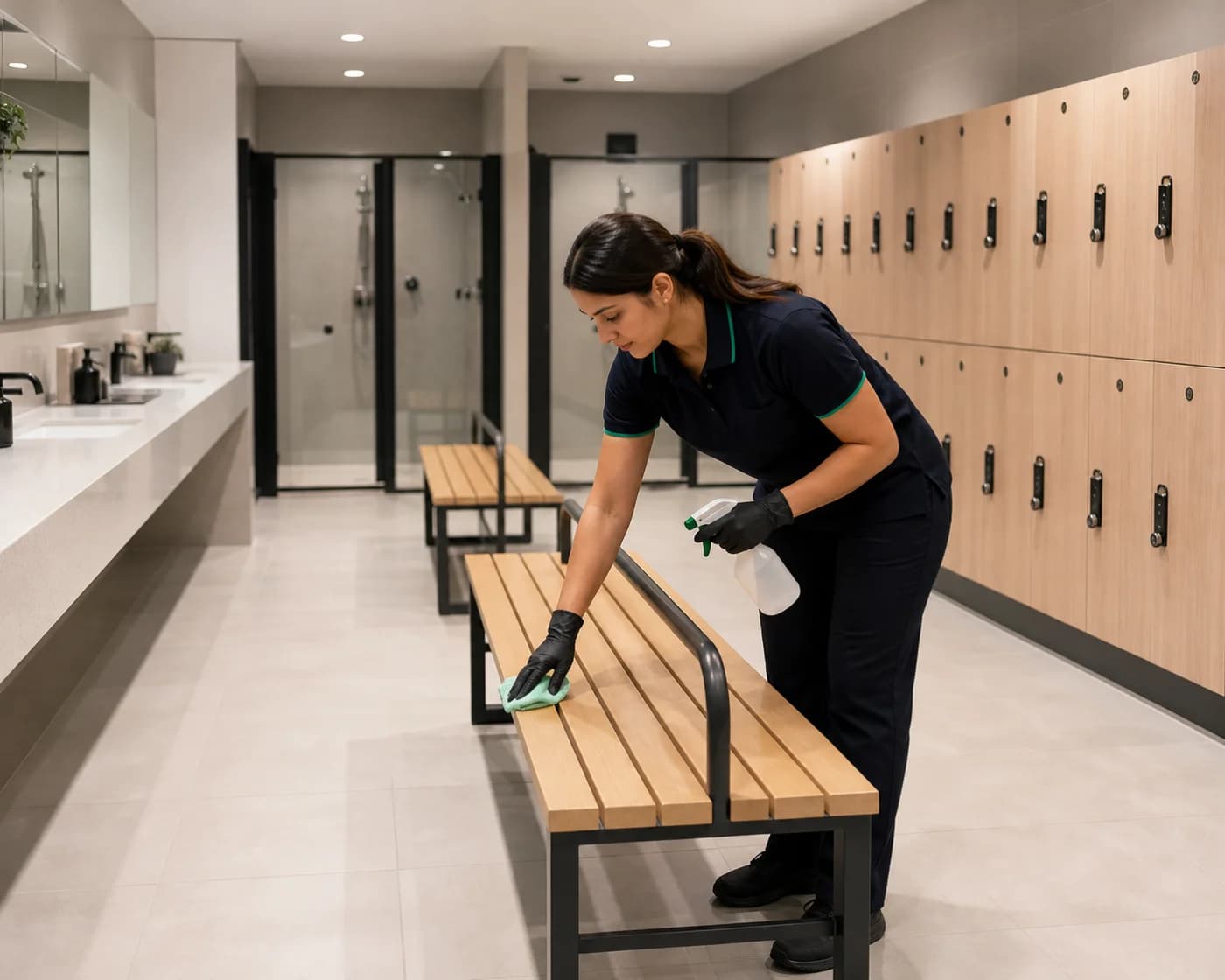 Hotel gym cleaning Castle Hill — ANZ amenity area cleaning Hills District