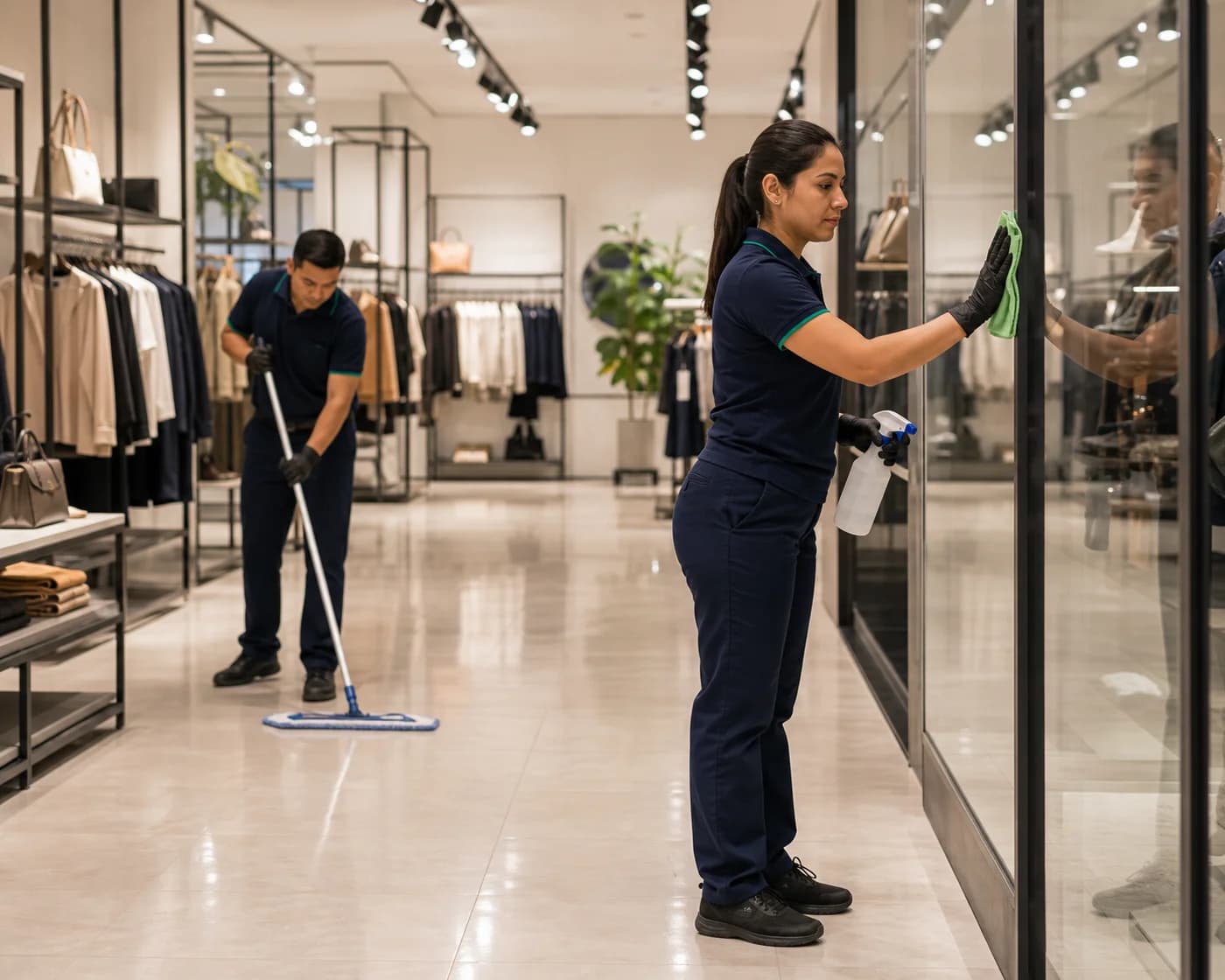 Retail store cleaning in Castle Hill — ANZ Cleaning Services
