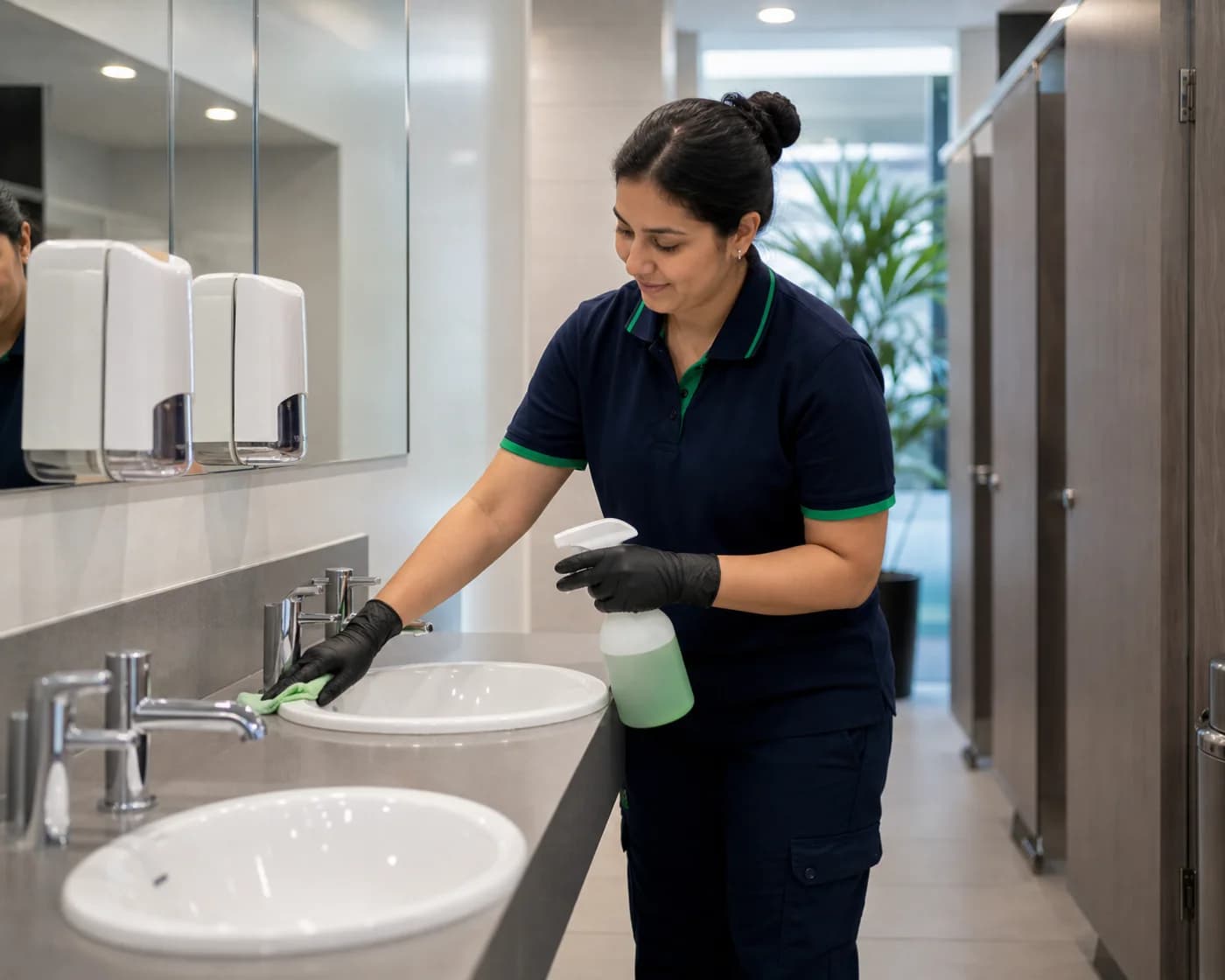 School changeroom cleaning Castle Hill — sports hall and amenity sanitisation Hills District